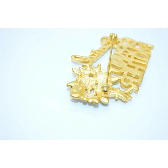 Danecraft White Green Enamel Special Grandmother - Picture 5 of 5